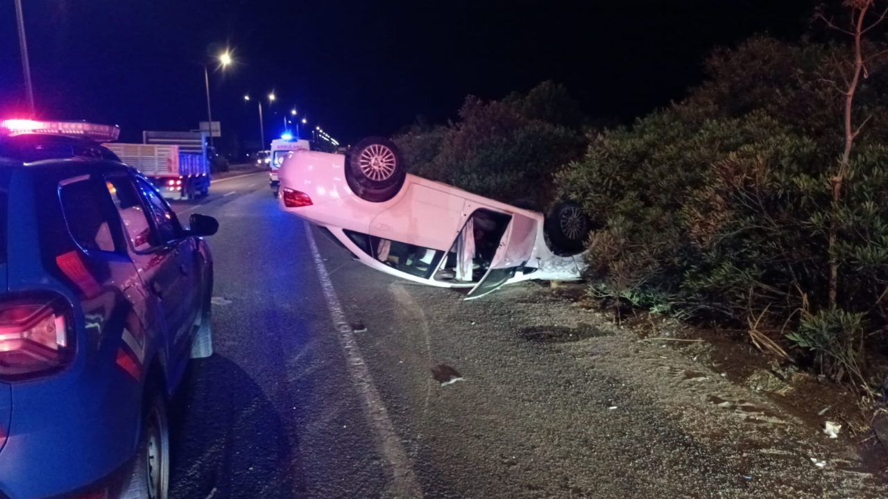 Milas–Bodrum Karayolunda Trafik Kazası: Bir Kişi Yaralandı