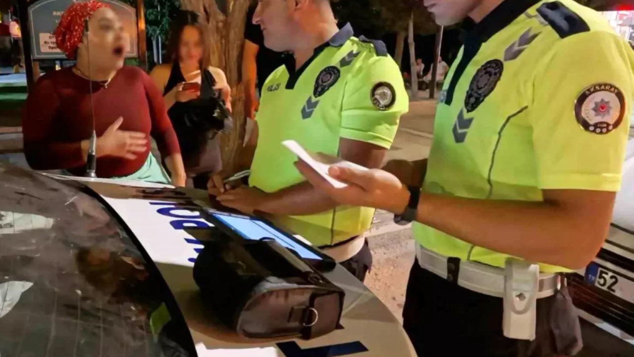 Ehliyetine El Konulunca İnanılmaz Sözler Sarf Etti