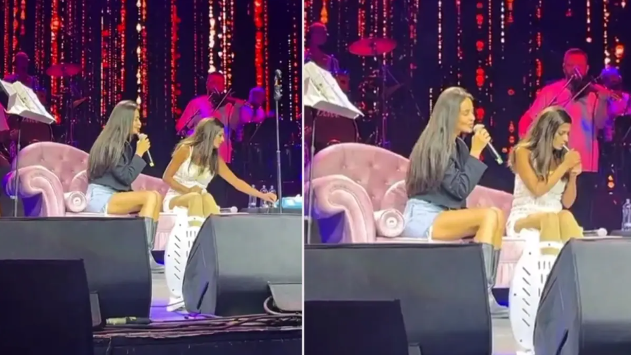 Sahne&#039;de Yıldız Tilbe&#039;den Beklenmedik Hareket