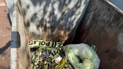 Çöpte Yanmış Bebek Cesedi Bulundu