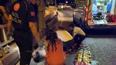 Kaza Sırasında Kaskı Çıkan Sürücü Hayatını Kaybetti