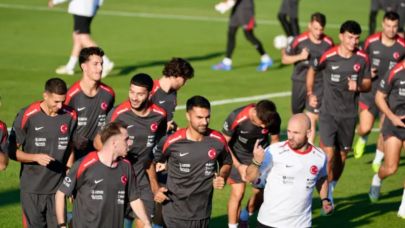 Milli Takım Kampına Damga Vuran Görüntü