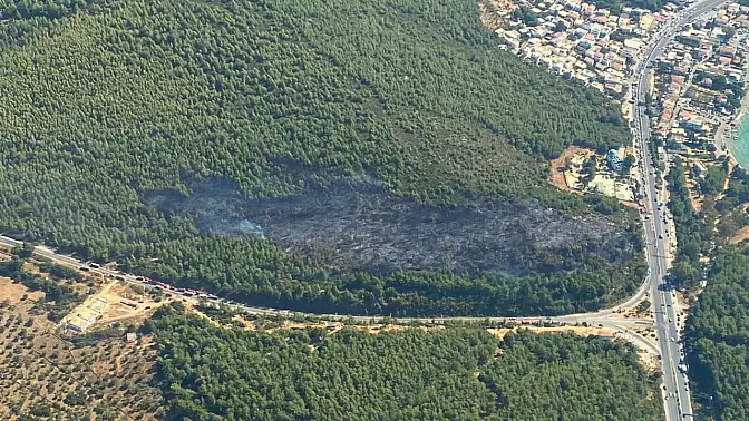 Bodrum Güvercinlik Yangını Büyük Çabayla Kontrol Altına Alındı