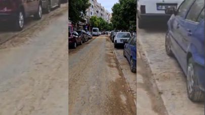 Hacıilyas Mahallesi’nde Altyapı Çalışmaları Esnafı ve Vatandaşı İsyan Ettirdi