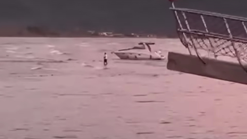 Tekne Yangını Korkuttu