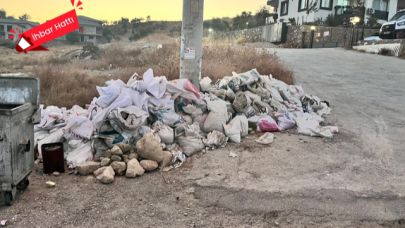 Milas’ta Aylardır Kaldırılmayan Molozlar Vatandaşı Bezdirdi