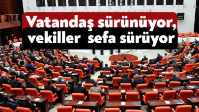 Millet Açlık Sınırında, Vekil Ömür Boyu Maaşın Rahatlığında!