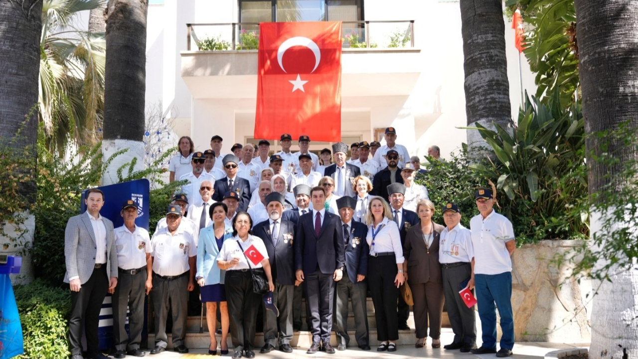 Gaziler Günü Bodrum’da Tören ve Ziyaretlerle Kutlandı