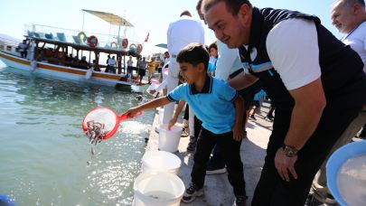 Milas Boğaziçi’nde Balıklandırma Etkinliği Gerçekleştirildi