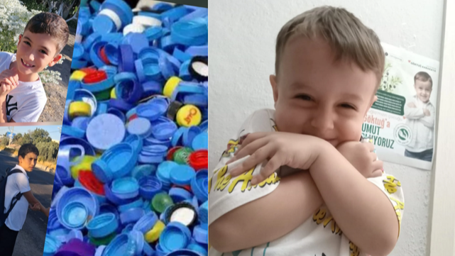 Minik Yüreklerden Büyük Destek: Muammer ve Mete, Göktuğ Bebek İçin Kapak Topluyor