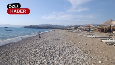 SONBAHAR GELDİ SAHİLLERDE YOĞUNLUK AZALDI