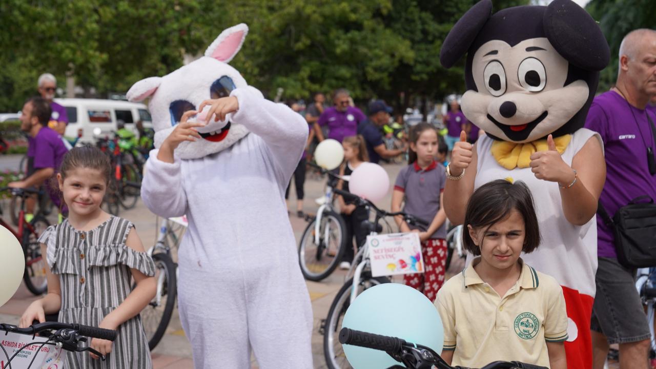 Askıda Bisiklet Turunda 33 Çocuk Bisikletlerine Kavuştu