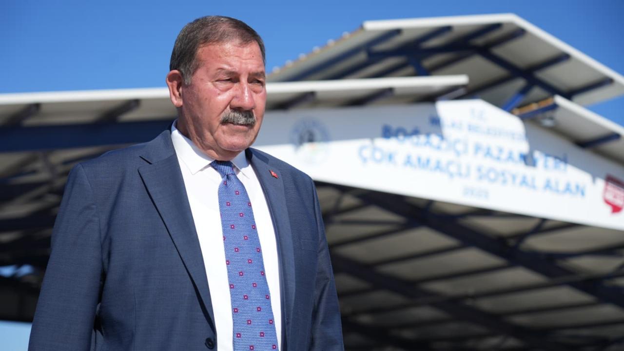 BOĞAZİÇİ MAHALLESİ ÇOK AMAÇLI SOSYAL ALAN VE PAZAR YERİ AÇILIŞA HAZIR