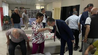 Dünya Yaşlılar Günü’nde Fethiye’de Huzurevi Ziyareti