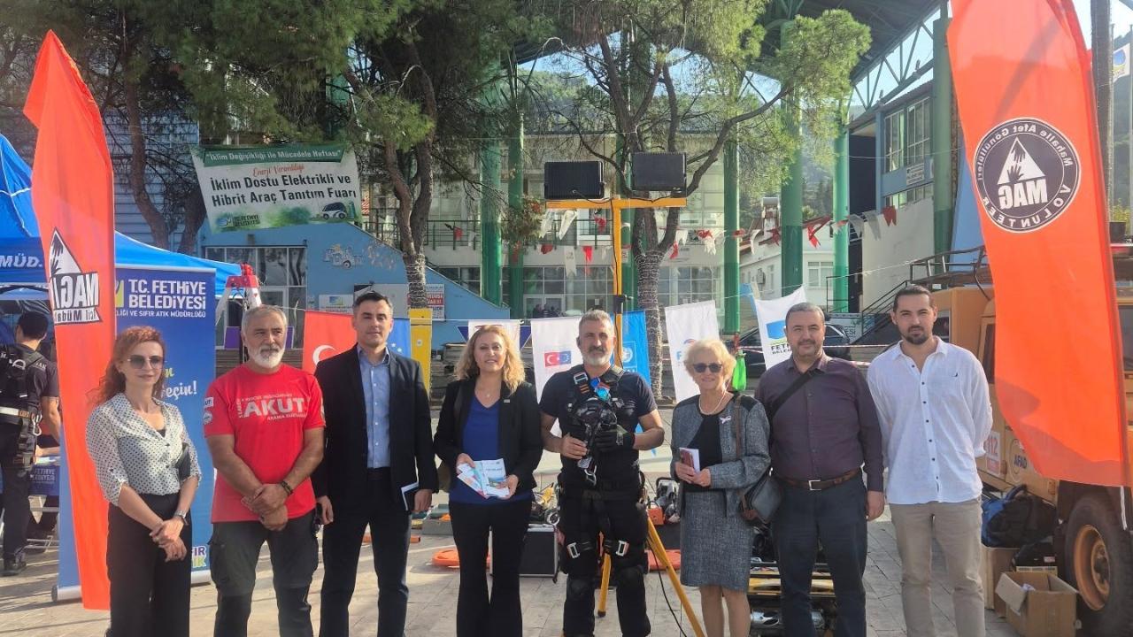 FETHİYE’DE AFET FARKINDALIĞI İÇİN GÜÇ BİRLİĞİ