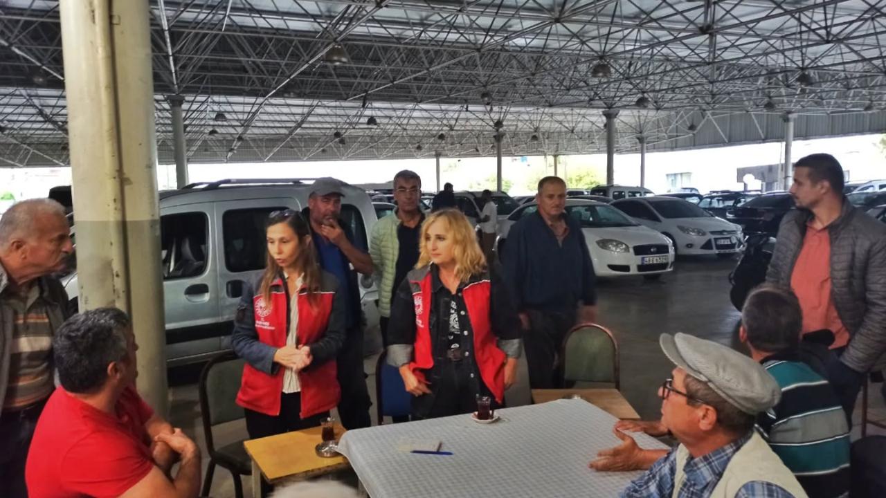 FETHİYE’DE ÇİFTÇİLERLE BİLGİLENDİRME TOPLANTILARI GERÇEKLEŞTİRİLDİ