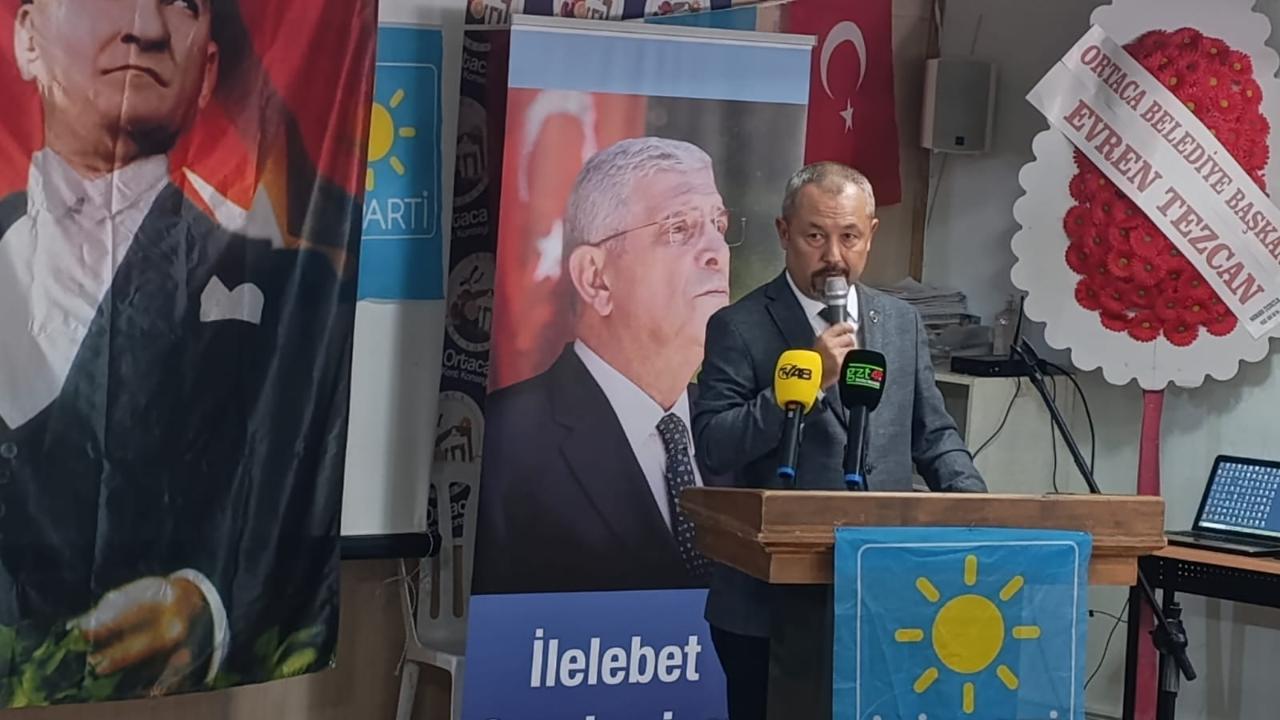 İYİ PARTİ ORTACA’DA ERSEN BAĞ DÖNEMİ BAŞLADI