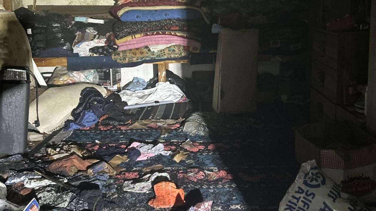 Milas Fesleğen Mahallesi’nde Akşam Saatlerinde Yangın Paniği!