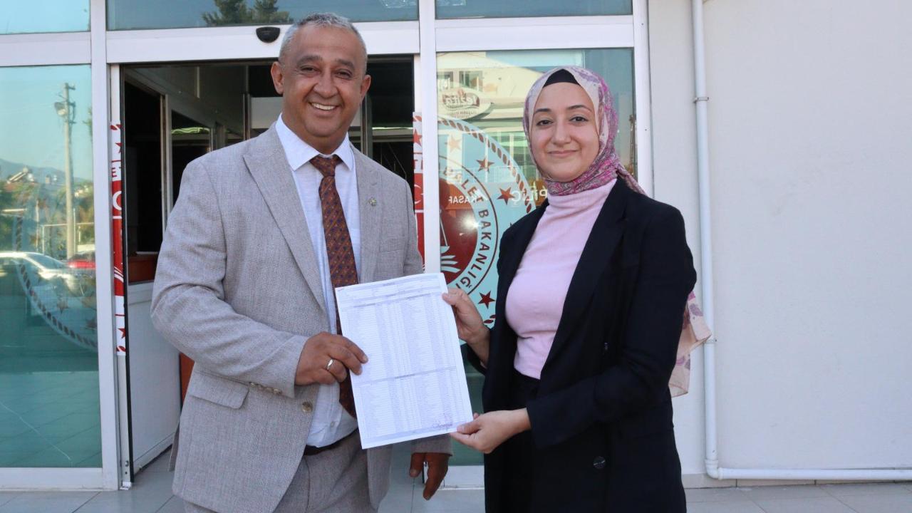 Tolga Turgutoğulları, İYİ Parti Fethiye İlçe Başkanlığı Mazbatasını Aldı