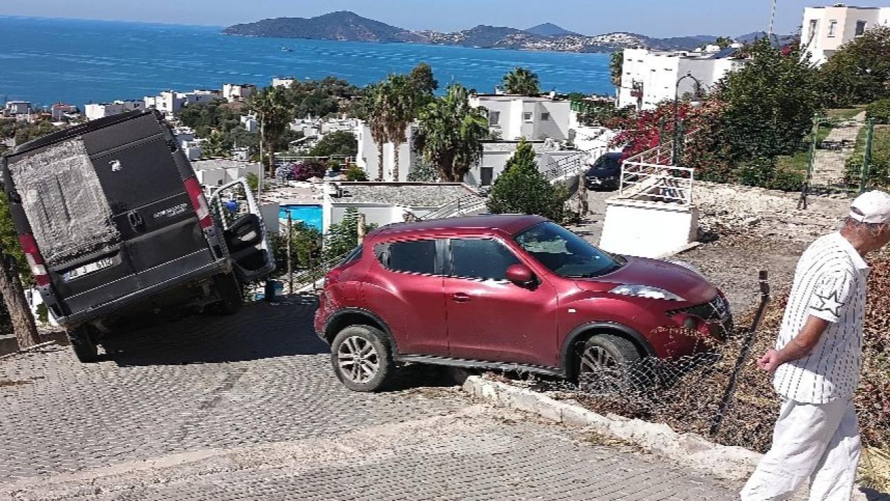 Uçurumun Kenarında Korku Dolu Anlar: Kargo Aracı Facianın Eşiğinden Döndü