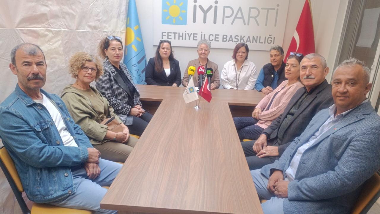 İYİ PARTİ FETHİYE KADIN POLİTİKALARI BAŞKANLIĞI’NDAN 25 KASIM’DA KADINA ŞİDDET TEPKİSİ