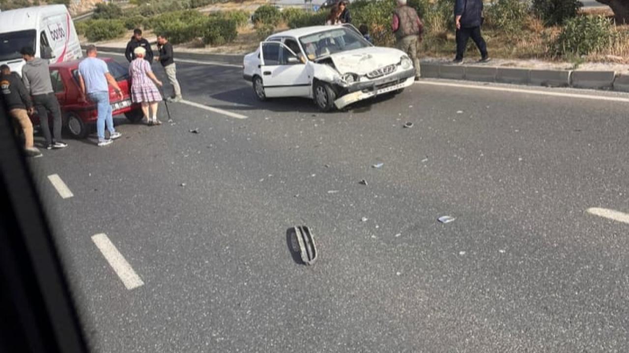 Milas-Bodrum Karayolunda Çarpışma: Bir Kişi Yaralandı