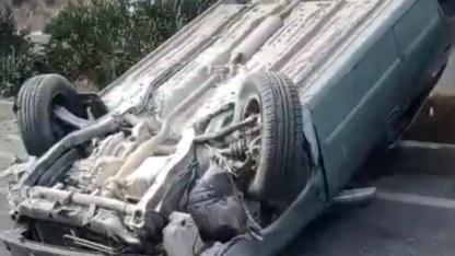 Milas–Bodrum Karayolunda Takla Atan Araçta Sürücü Yaralandı