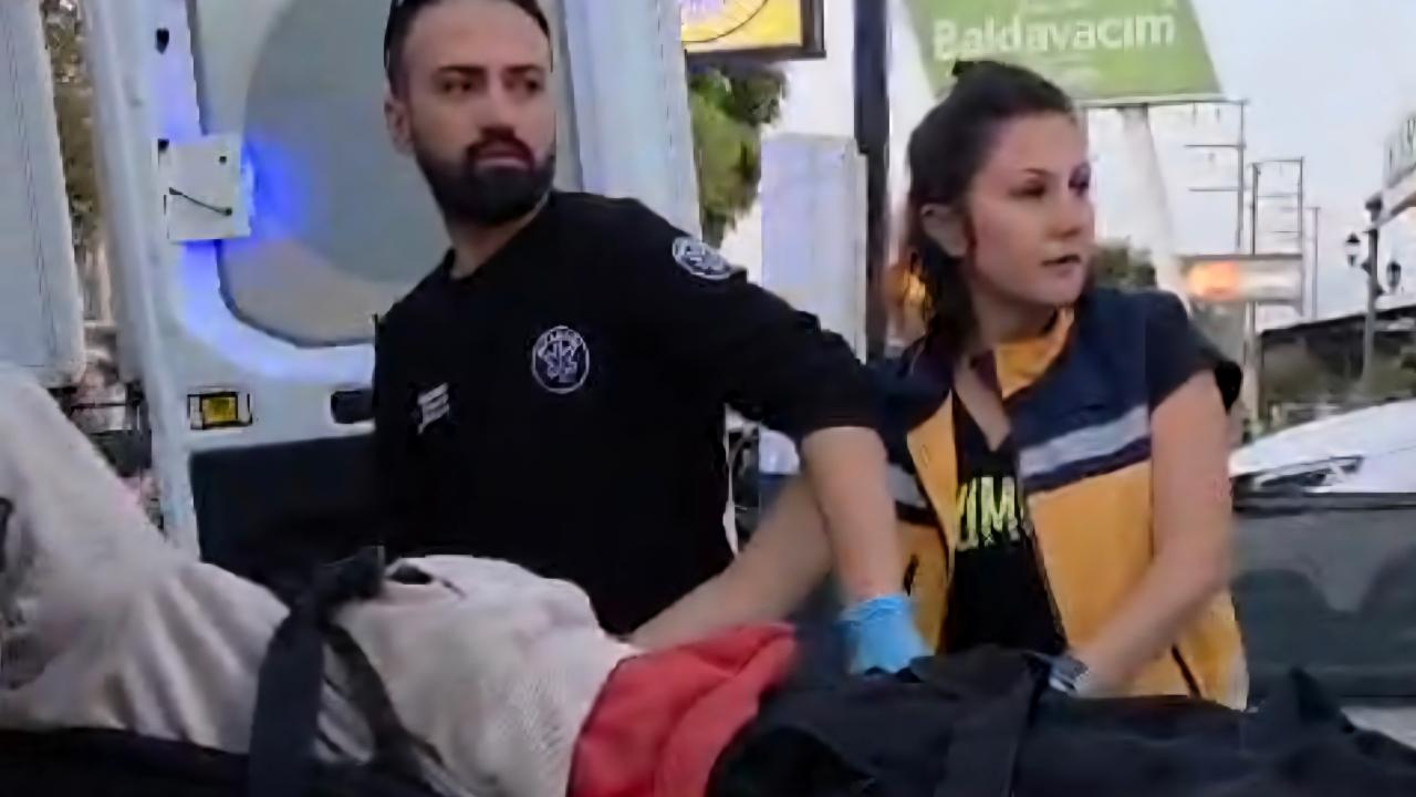 Milas’ta Elektrikli Bisiklet Sürücüsü Kaza Yaparak