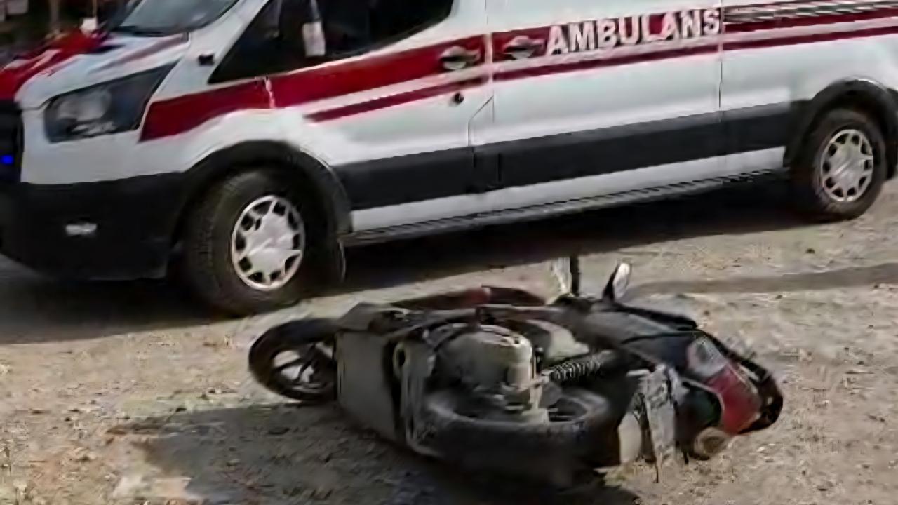 Milas’ta Hatalı Sollama Kazası: Motosiklet Sürücüsü Yaralandı