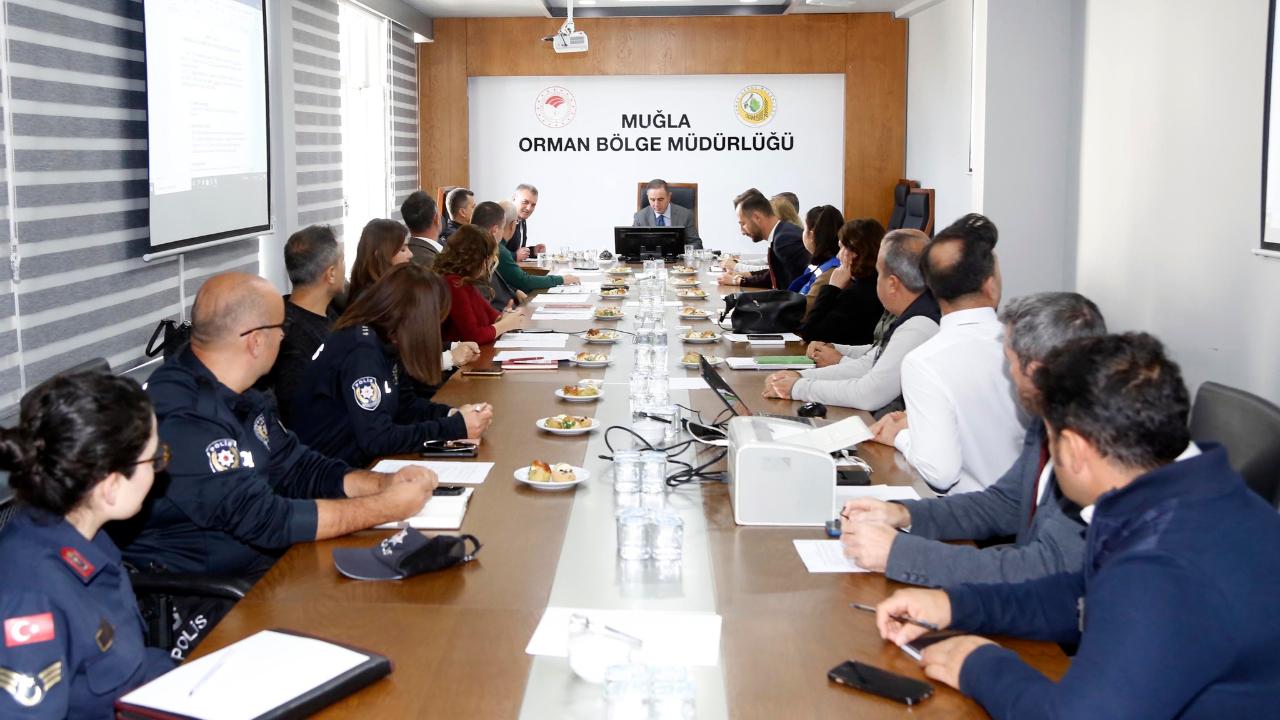 MUĞLA’DA 11 KASIM MİLLİ AĞAÇLANDIRMA GÜNÜ HAZIRLIKLARI GÖRÜŞÜLDÜ