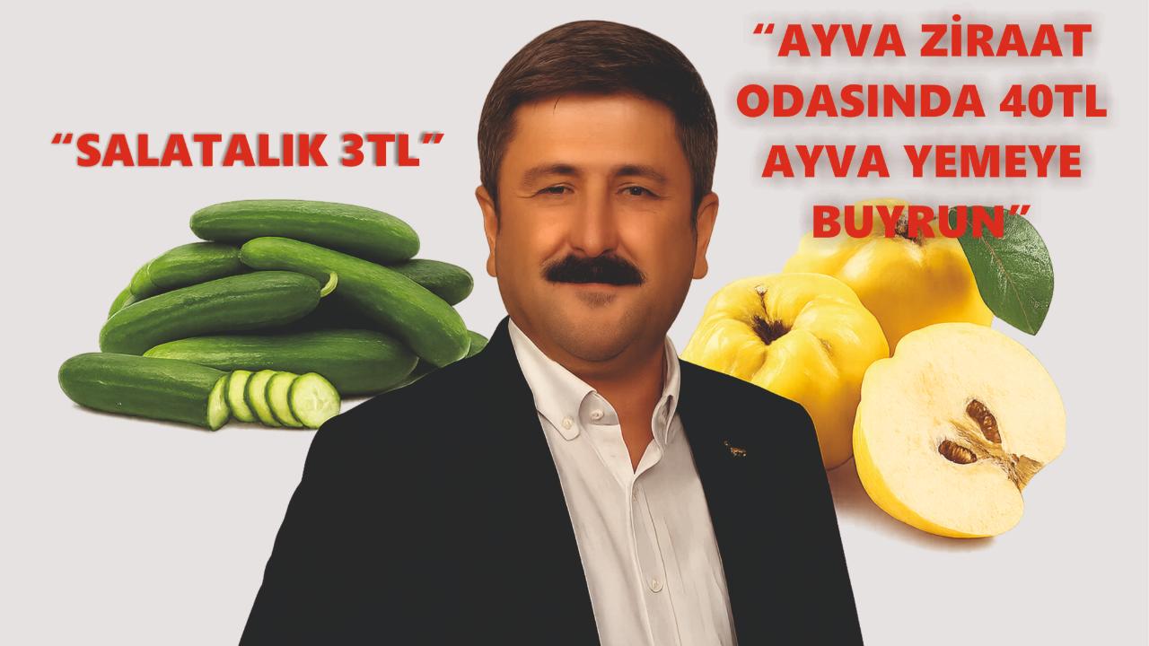 RASİH YILMAZ’DAN ODA BAŞKANLIKLARINA SERT TEPKİ: “AYVA YEMEYE BUYURUN”