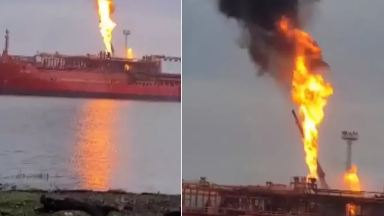 Rusya, 4 bin ton LPG taşıyan Türk Gemisini Vurdu!