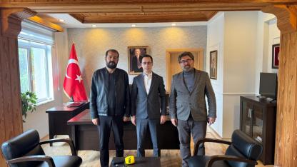 TV48 Ekibi Ula Kaymakamı Mehmet Rıdvan Doğan’ı Ziyaret Etti