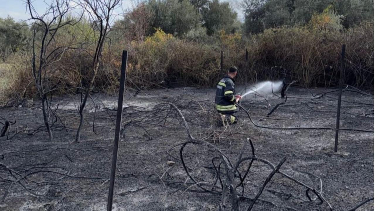 Yatağan Bozüyük Mahallesi&#039;nde Temizlik Ateşi Korkuttu
