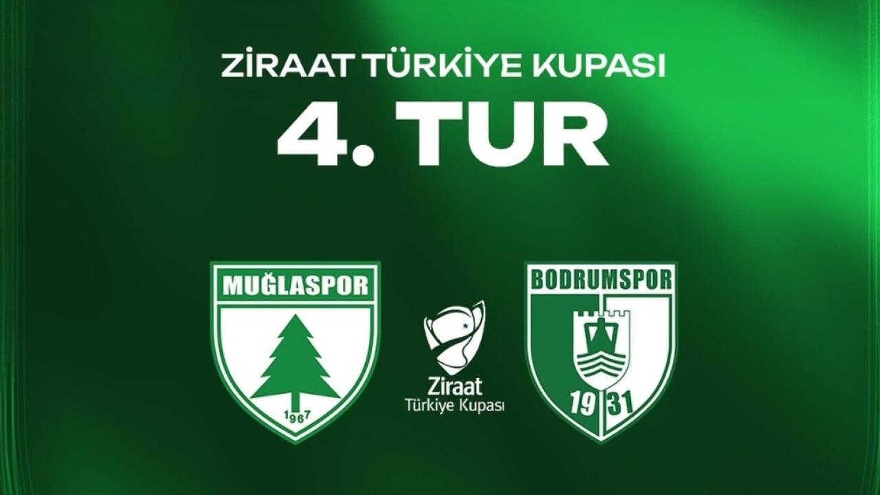 Ziraat Türkiye Kupası’nda Muğlaspor ile Bodrum FK Eşleşti