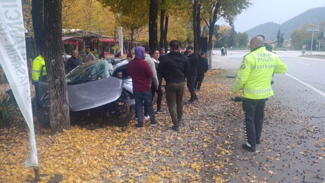 FETHİYE KARAYOLUNDA KAZA