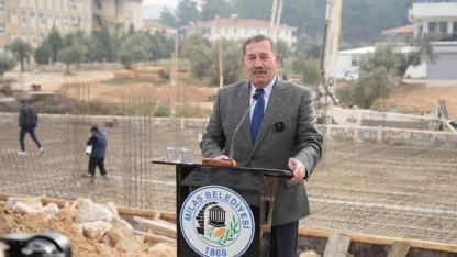 MİLAS BELEDİYESİ TAZİYE EVİ’NİN TEMELİ ATILDI