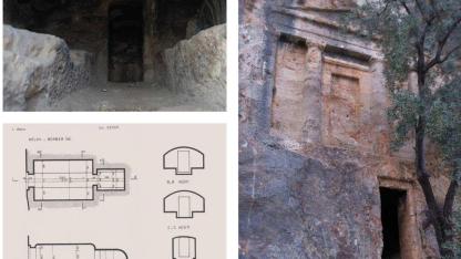 Milas'ın tarihi hazinesi: Tapınak görünümlü kaya mezarı