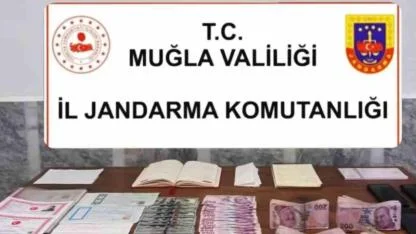 Muğla’da ‘Tefecilik’ Operasyonu: Yüklü Miktarda Para ve Senet Ele Geçirildi