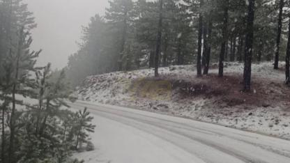 Muğla'ya Mevsimin İlk Karı Düştü