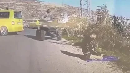 Namaz Sırasında Saldırı: İsrailli Asker Filistinliyi ATV ile Ezdi