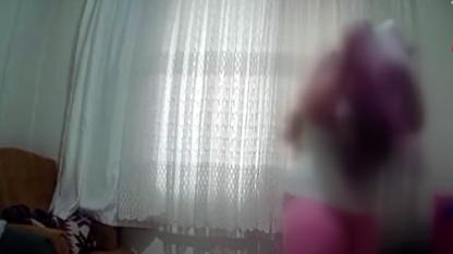 Antalya'da Bebeğine Şiddeti Gizli Kamera Ortaya Çıkardı