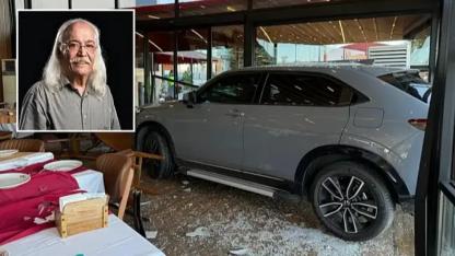 Cahit Berkay'ın Aracı Restoranda Durabildi