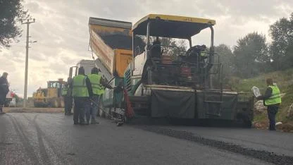 Datça’da 300 Milyon TL’lik Yol Yatırımı Sürüyor