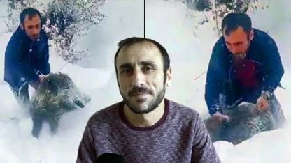 Domuz Yavrusunu Eliyle Yakaladı, 14 Bin 911 Lira Ceza Yedi