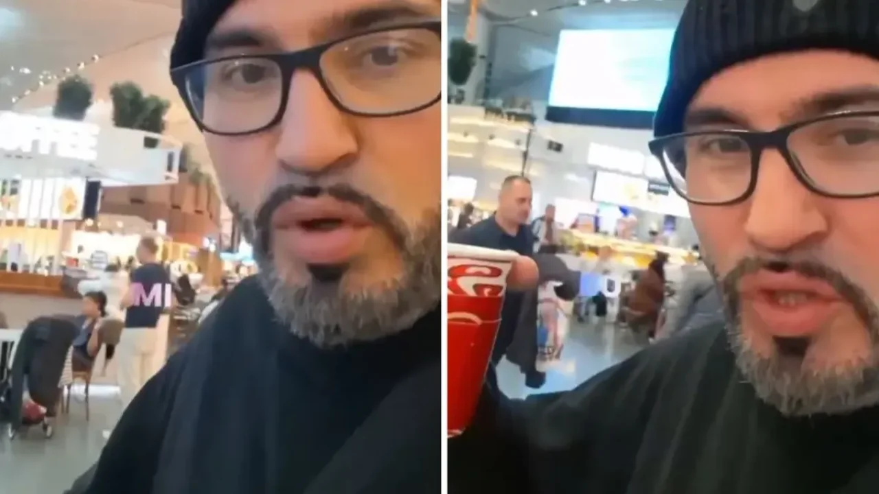 Havalimanı'nda bir bardak çaya ödediği paraya isyan eden vatandaş