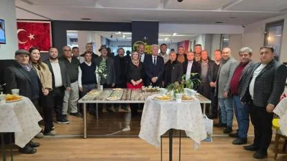 Milaslı Muhtarlardan TV48’e Yeni Yıl Ziyareti