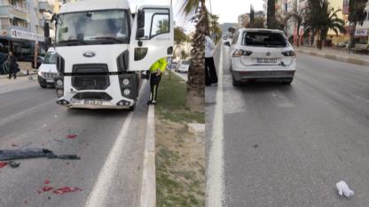 Milas’ta Tır ile Otomobil Çarpıştı: 1 Yaralı