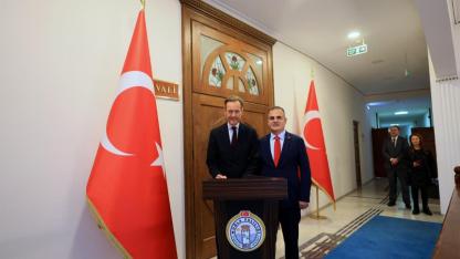 Muğla Valisi Akbıyık, Belçika Büyükelçisi Van de Velde’yi ağırladı