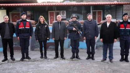 Kaymakam Turgay İlhan Yeni Yılda Kolluk Kuvvetleriyle Buluştu